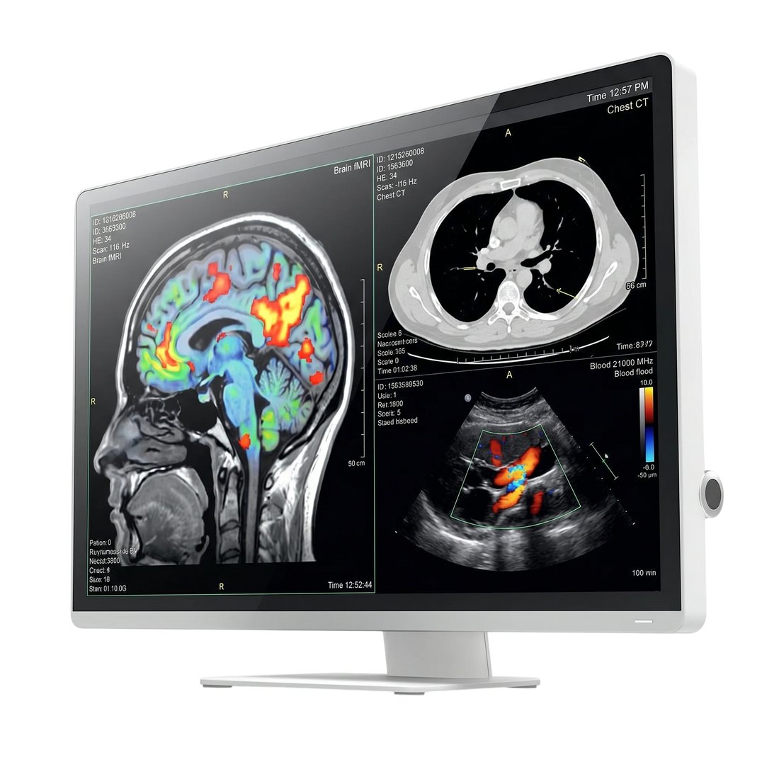 Displays built for clinical and industrial work.