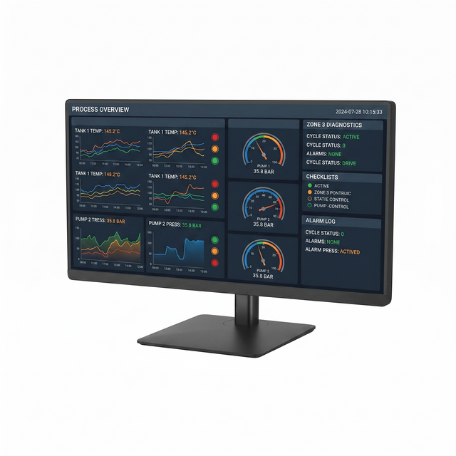 Industrial monitors and panel PCs