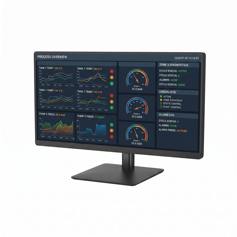 Industrial monitors and panel PCs