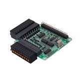 CPI-DO-16RL Digital Output Raspberry Pi Expansion Card / 16ch Opto-coupler Isolated Current Source Outputs / 200us Response Time / -20-60C Operation