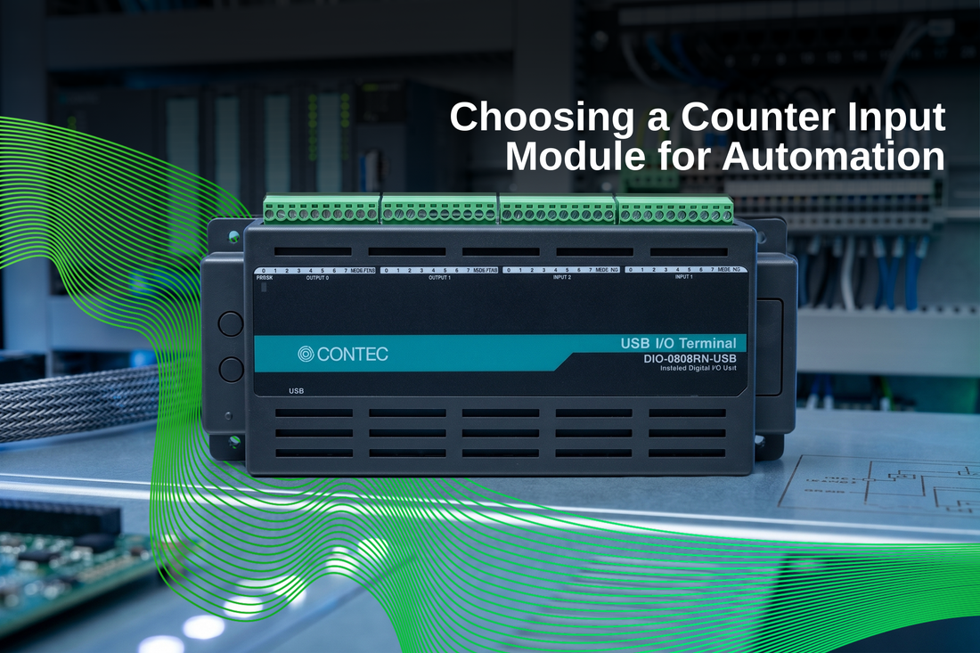 Choosing a Counter Input Module for Automation