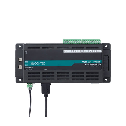 AO-1604AIN-USB | Analog Output USB I/O Unit / 4ch (16bit 50ks/s) / Bus I | Contec Americas