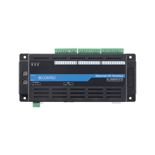AI-1608xIN-ETH Ethernet-E/A-Einheit mit analogem Eingang/8 Kanäle, 16 Bit, isoliert/Spannungs- oder Stromeingangsoptionen