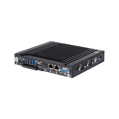 BX-T3000 - Fanless Embedded PC / Slim A5 Size / Intel 8th Gen Processors (Whiskey Lake) / 12-24VDC Input / -20-60C Operation