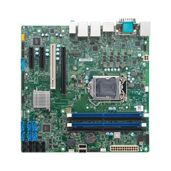 Carte mère industrielle GMB-MQ37000/Micro-ATX/Intel 8e génération (Coffee Lake + Q370)/1x PCIe (x16), 2x PCIe (x4), 1x PCI