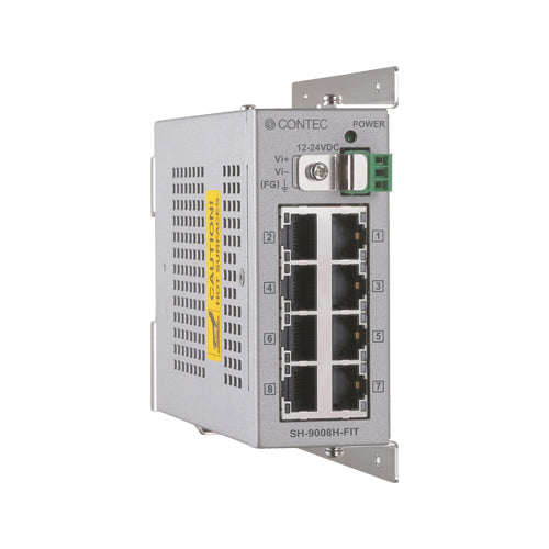 SH-9008H-FIT 10/100/1000M AUTO-MDIX Industrial Switching HUB( For DIN rail, 8port)
