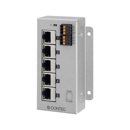 SH-9005FT Flat Type 5-port Industrial Unmanaged Switching Hub
