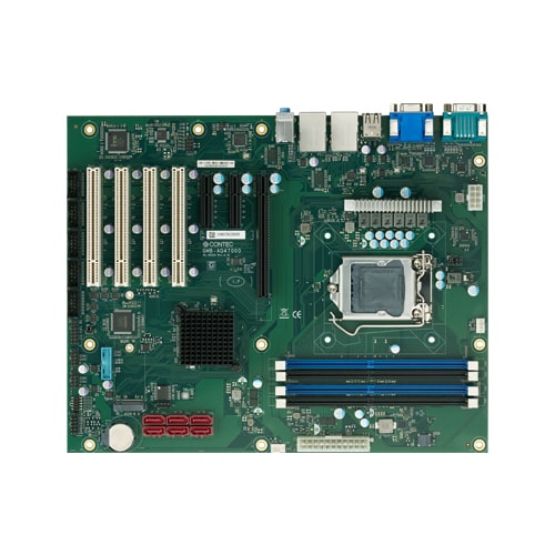 Carte mère industrielle GMB-AQ47000/ATX/Processeurs Intel 10e génération (Comet Lake-S + Q470E)/(LGA1200)/1x PCIe3.0 (x16), 2x PCIe3.0 (x4), 4x PCI
