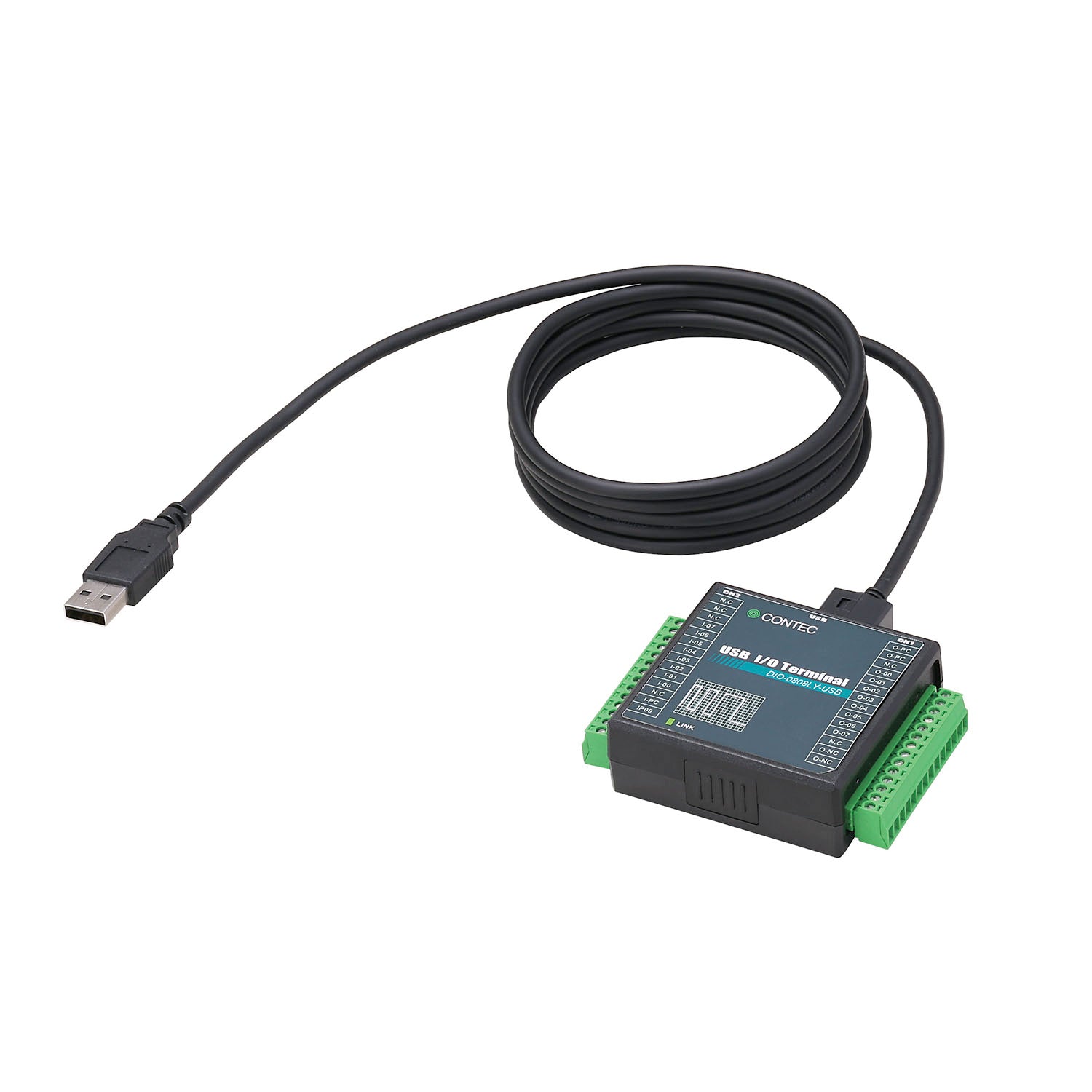 DIO-0808LY-USB Digital I/O USB I/O unit – Contec eShop