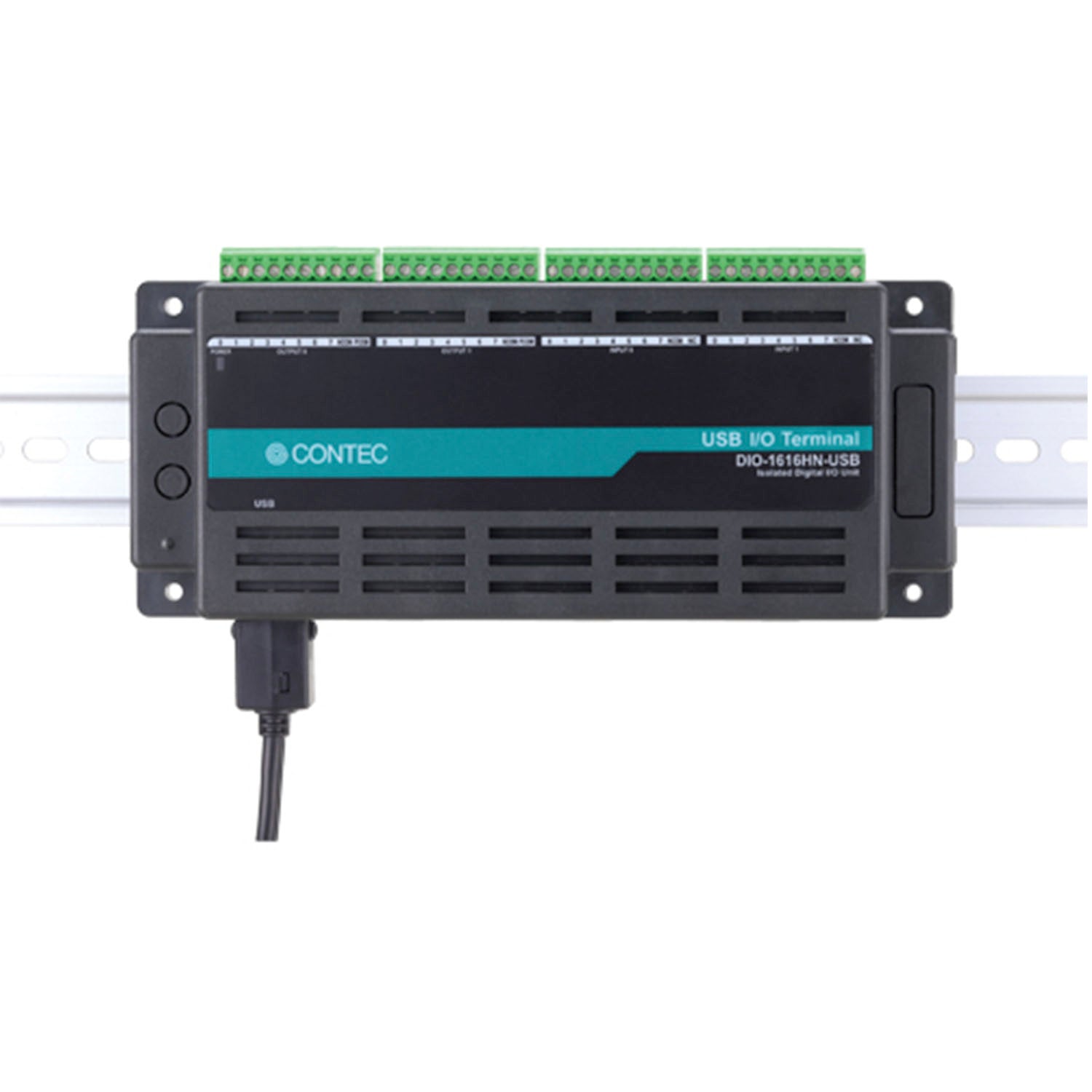 DIO-1616HN-USB Digital I/O USB I/O unit 16ch/16ch (isolated 5 - 50VDC ...